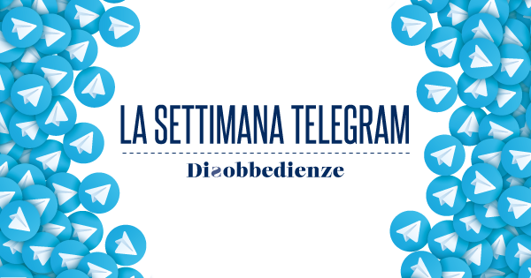 La settimana Telegram (26 ottobre – 31 dicembre 2020)